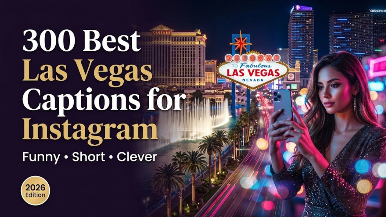 300 Best Las Vegas Captions for Instagram (Funny, Short & Clever)