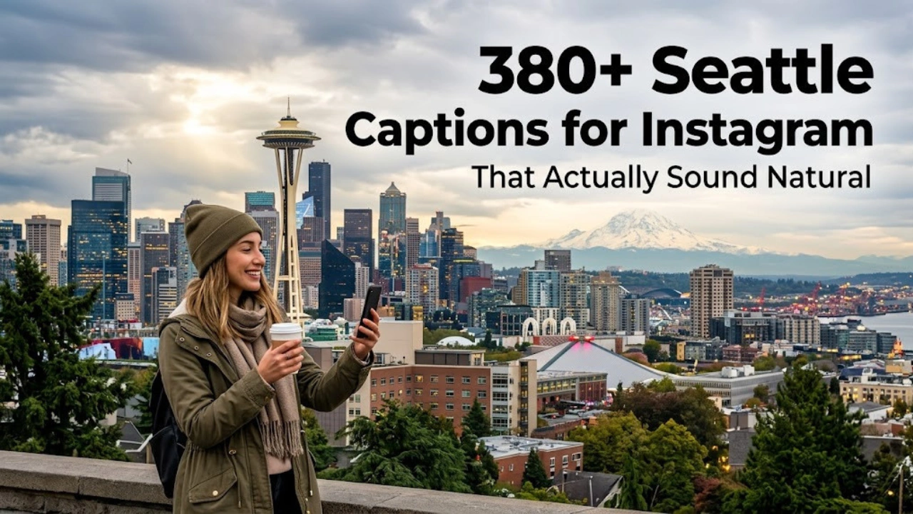 380+ Seattle Captions for Instagram That Actually Sound Natural