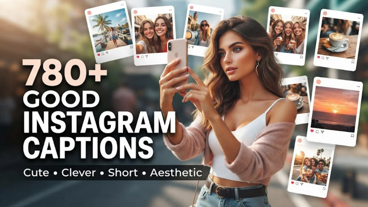 780+ Good Instagram Captions for Every Photo: Cute, Clever & Perfect for Any Post