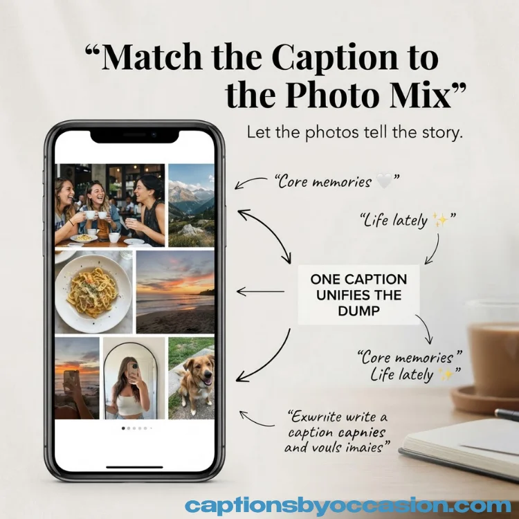 300+ Photo Dump Captions for Instagram: Funny, Cute, Short & Aesthetic Ideas