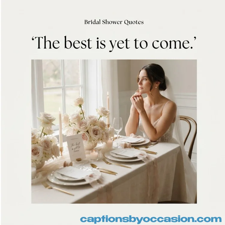 200+ Best Bridal Shower Captions for Instagram: Cute, Funny & Heartfelt