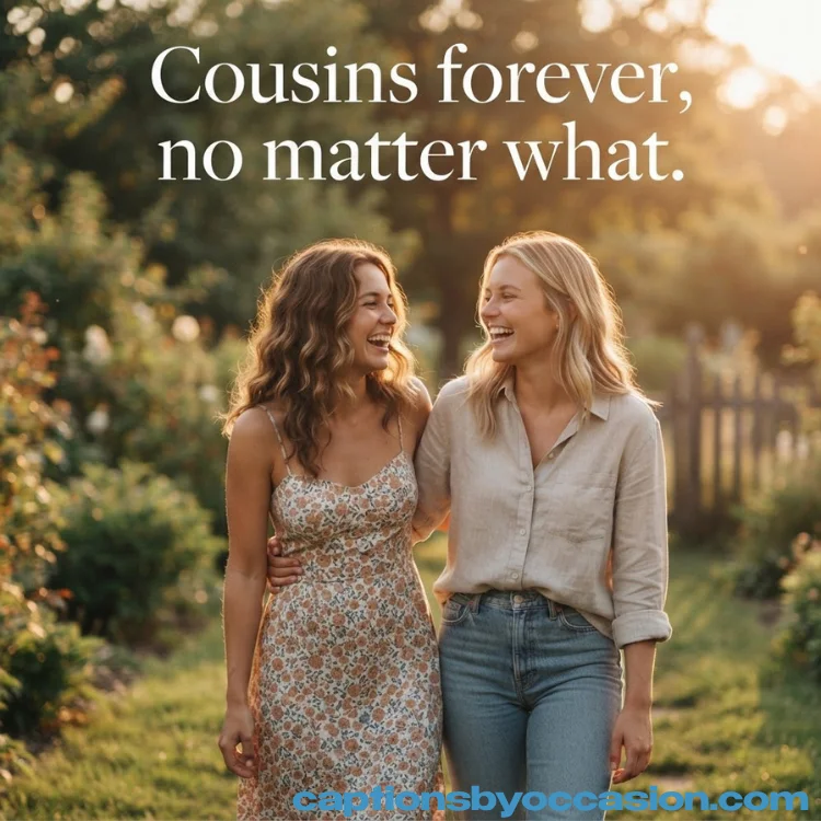 300+ Cousin Captions for Instagram: Short, Funny & Totally Relatable