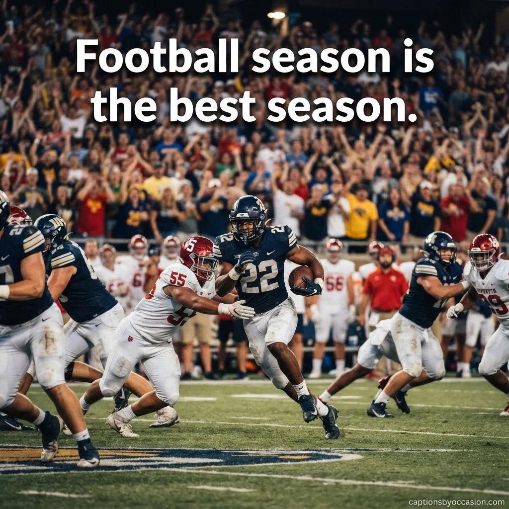 150+ Football Captions for Instagram: Game Day, Funny, and Fan-Favorite Ideas
