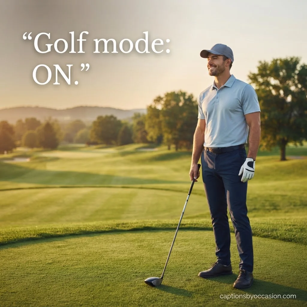 170 Golf Captions for Instagram: Funny, Short, Cool & Clever Golf Ideas