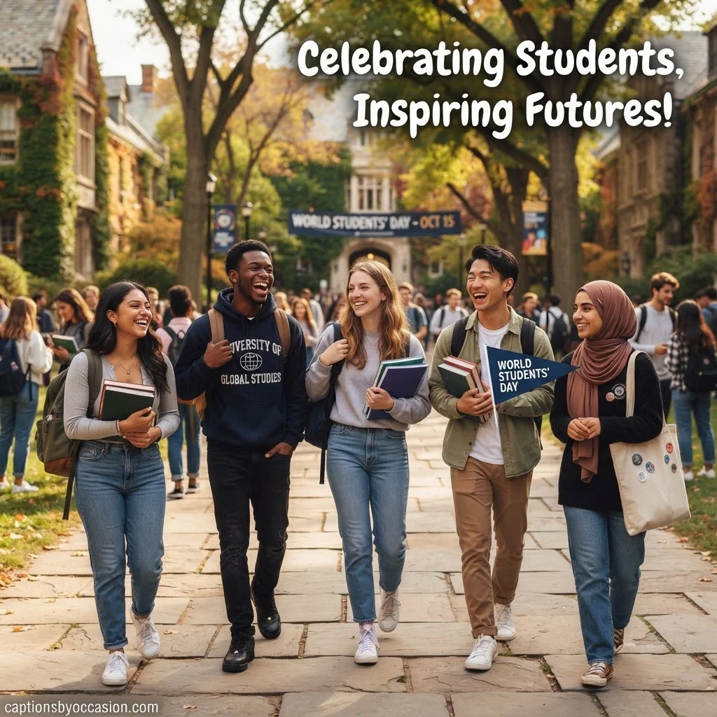 200+ World Students' Day Captions for Instagram: Inspirational, Funny & Short